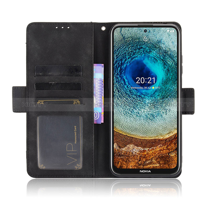 Custodia Portafoglio In Pelle Cover con Supporto BY3 per Nokia X10