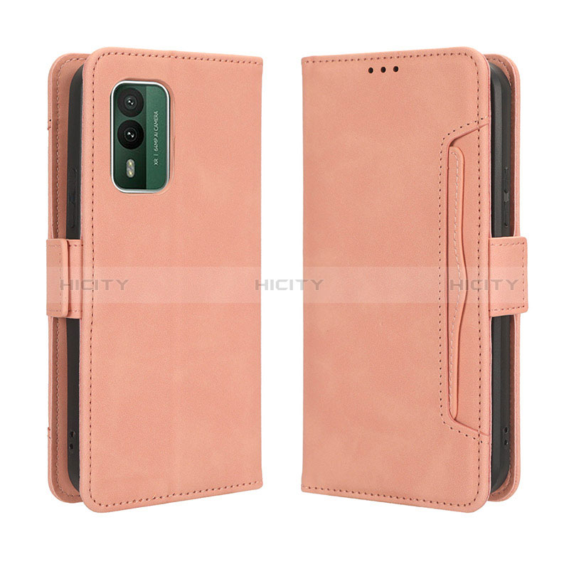 Custodia Portafoglio In Pelle Cover con Supporto BY3 per Nokia XR21