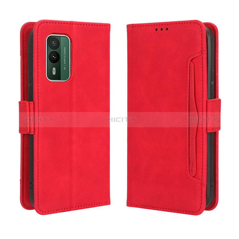 Custodia Portafoglio In Pelle Cover con Supporto BY3 per Nokia XR21