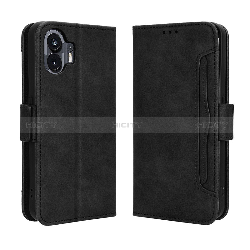 Custodia Portafoglio In Pelle Cover con Supporto BY3 per Nothing Phone 2