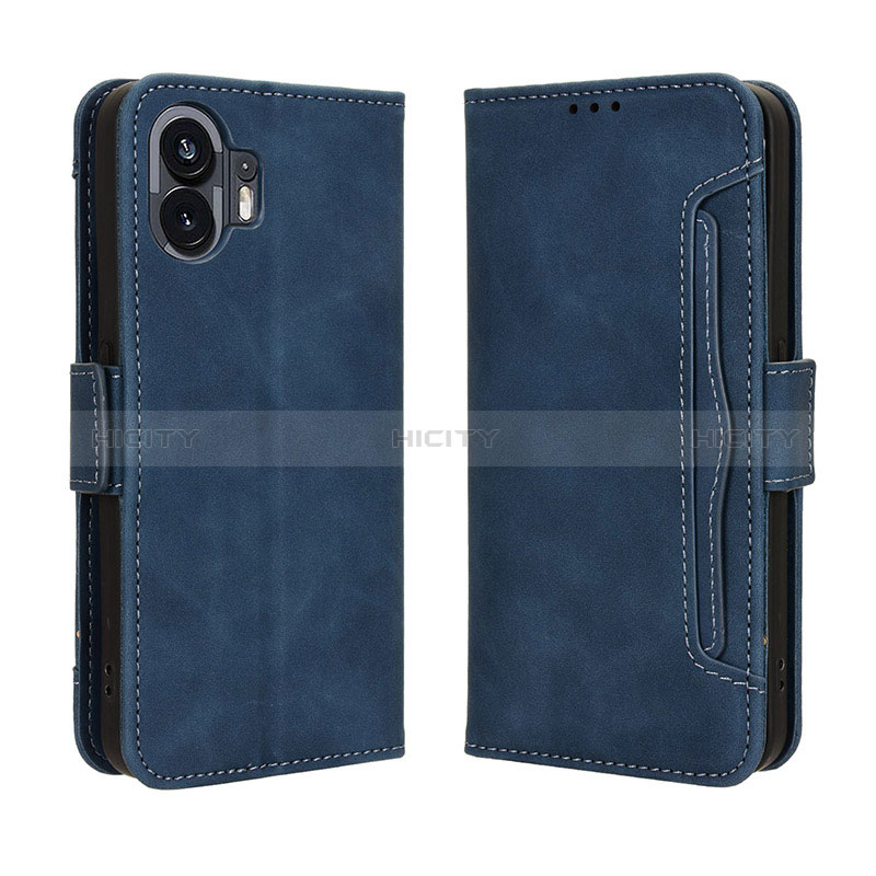 Custodia Portafoglio In Pelle Cover con Supporto BY3 per Nothing Phone 2