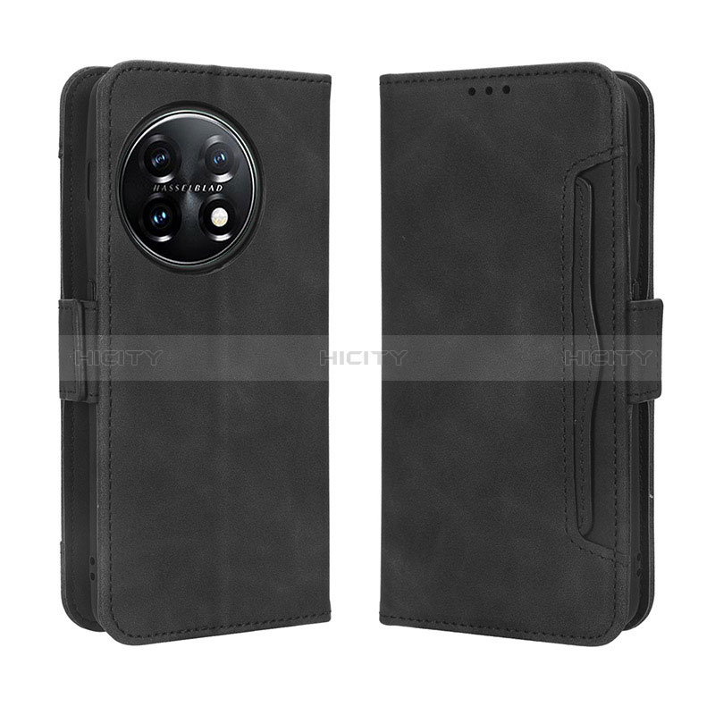 Custodia Portafoglio In Pelle Cover con Supporto BY3 per OnePlus 11 5G