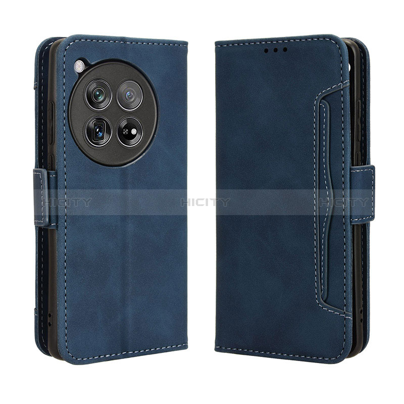 Custodia Portafoglio In Pelle Cover con Supporto BY3 per OnePlus 12 5G