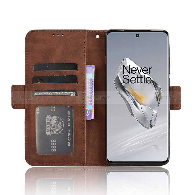 Custodia Portafoglio In Pelle Cover con Supporto BY3 per OnePlus 12 5G