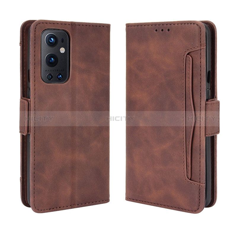 Custodia Portafoglio In Pelle Cover con Supporto BY3 per OnePlus 9 Pro 5G