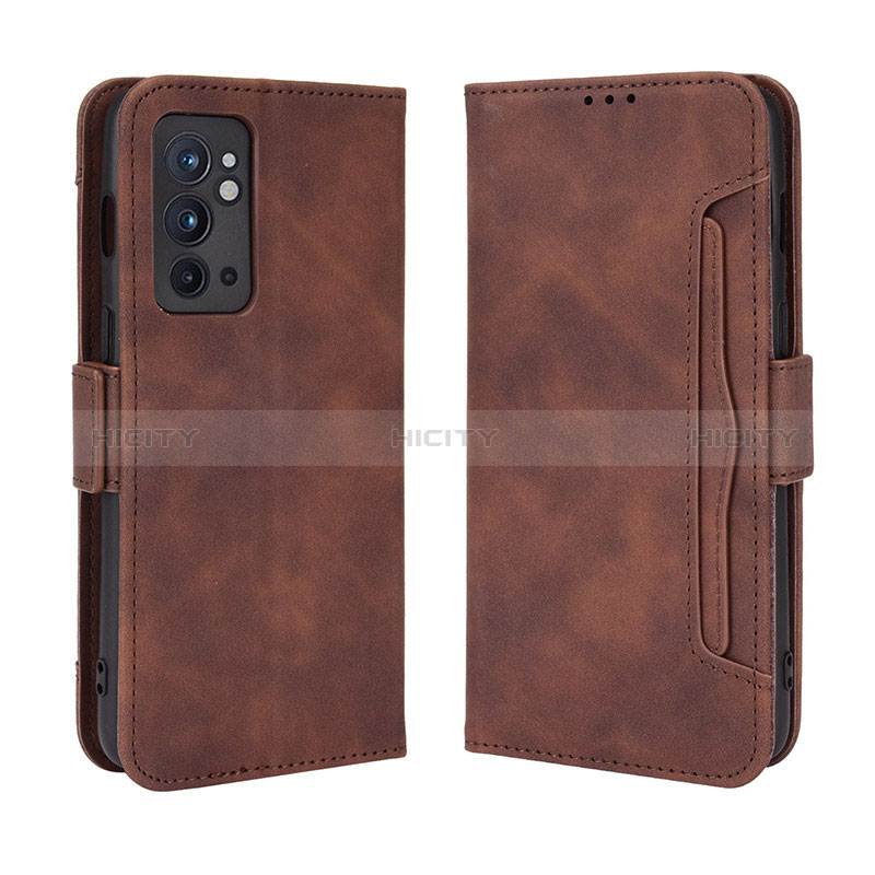 Custodia Portafoglio In Pelle Cover con Supporto BY3 per OnePlus 9RT 5G