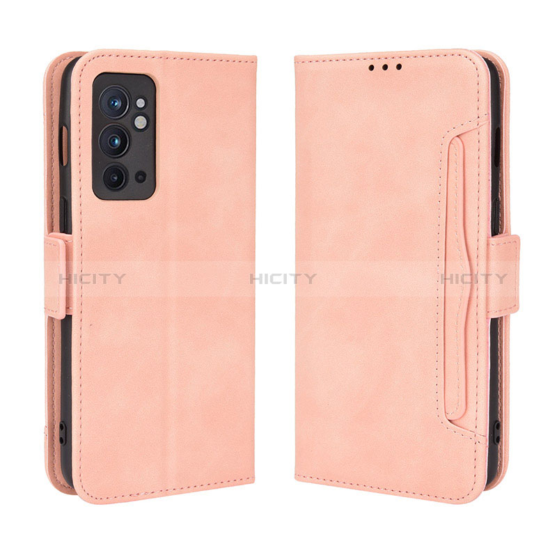 Custodia Portafoglio In Pelle Cover con Supporto BY3 per OnePlus 9RT 5G