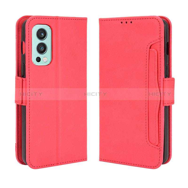 Custodia Portafoglio In Pelle Cover con Supporto BY3 per OnePlus Nord 2 5G