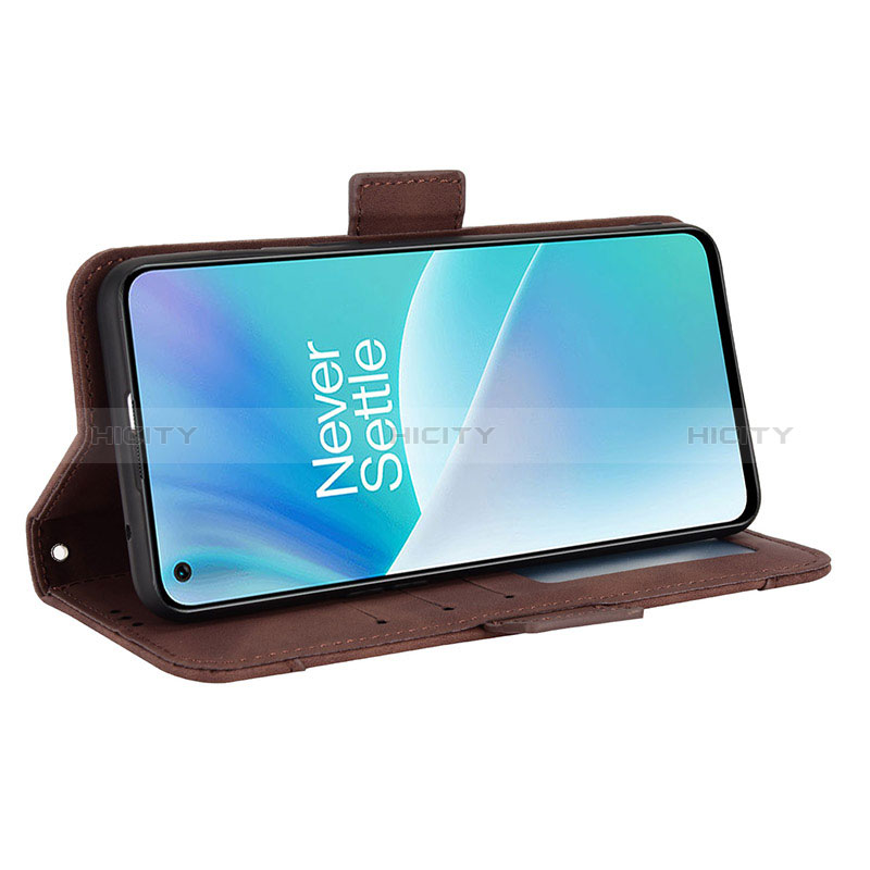 Custodia Portafoglio In Pelle Cover con Supporto BY3 per OnePlus Nord 2T 5G