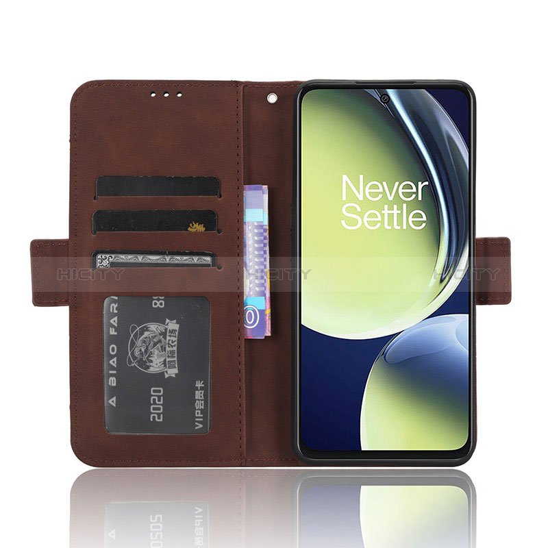 Custodia Portafoglio In Pelle Cover con Supporto BY3 per OnePlus Nord CE 3 5G