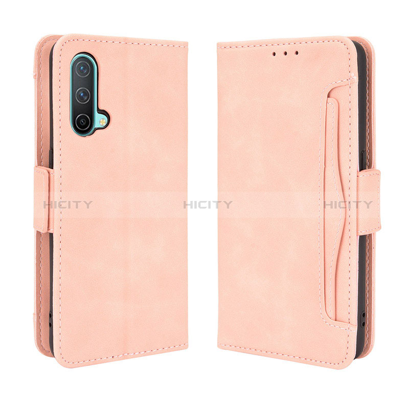 Custodia Portafoglio In Pelle Cover con Supporto BY3 per OnePlus Nord CE 5G