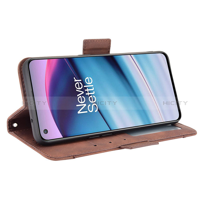 Custodia Portafoglio In Pelle Cover con Supporto BY3 per OnePlus Nord CE 5G