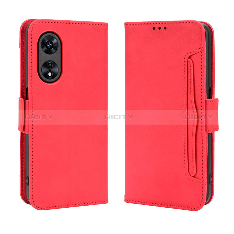 Custodia Portafoglio In Pelle Cover con Supporto BY3 per Oppo A1 5G