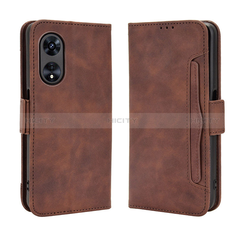 Custodia Portafoglio In Pelle Cover con Supporto BY3 per Oppo A1 5G