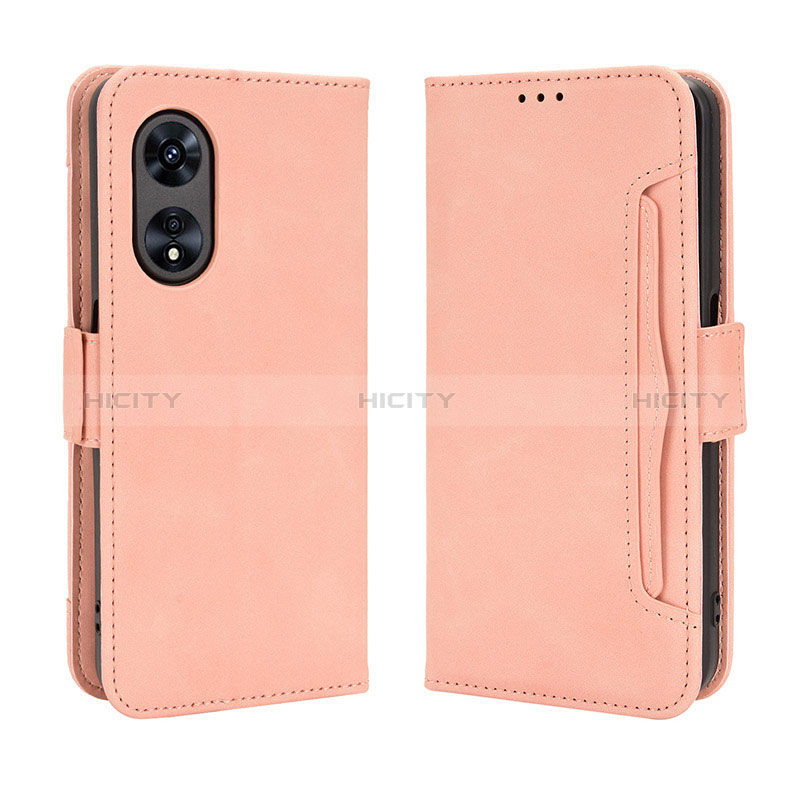 Custodia Portafoglio In Pelle Cover con Supporto BY3 per Oppo A1 5G