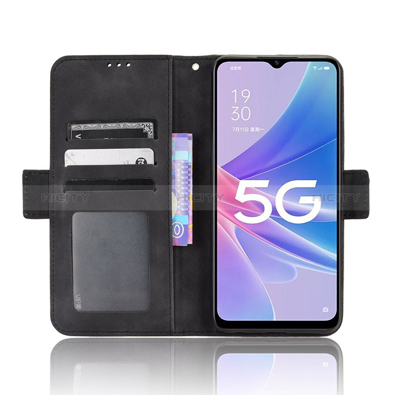 Custodia Portafoglio In Pelle Cover con Supporto BY3 per Oppo A1 5G