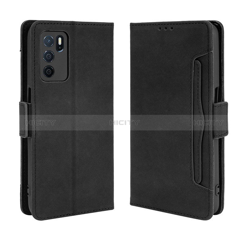 Custodia Portafoglio In Pelle Cover con Supporto BY3 per Oppo A16