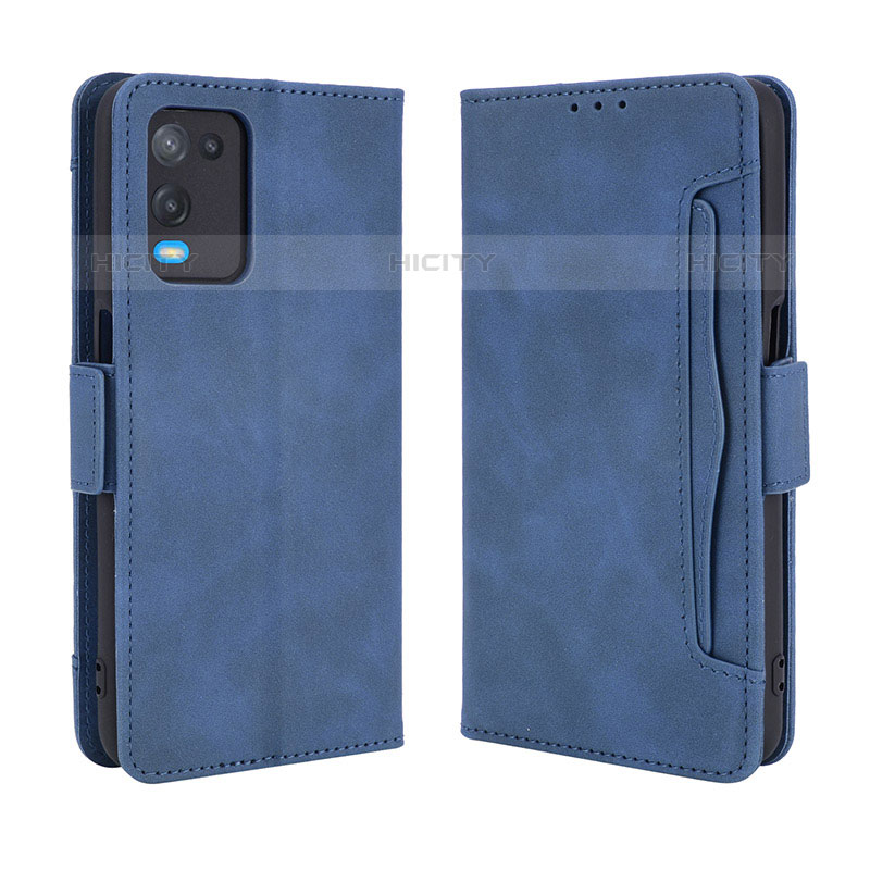 Custodia Portafoglio In Pelle Cover con Supporto BY3 per Oppo A54 4G