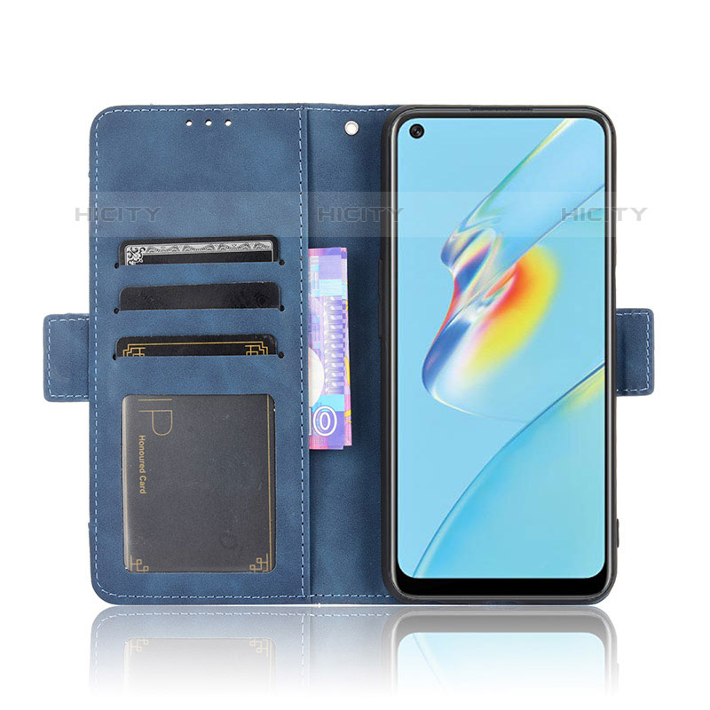 Custodia Portafoglio In Pelle Cover con Supporto BY3 per Oppo A54 4G