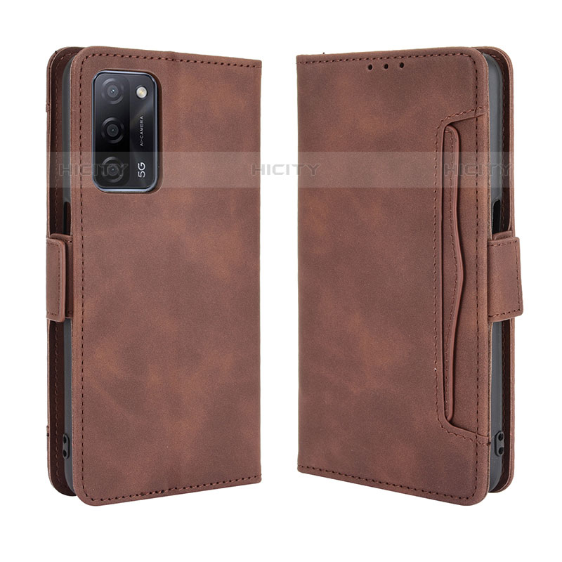 Custodia Portafoglio In Pelle Cover con Supporto BY3 per Oppo A55 5G