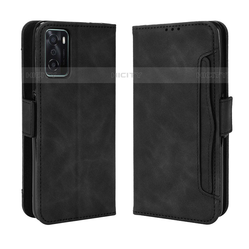 Custodia Portafoglio In Pelle Cover con Supporto BY3 per Oppo A55S 5G