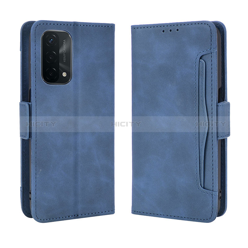 Custodia Portafoglio In Pelle Cover con Supporto BY3 per Oppo A74 5G