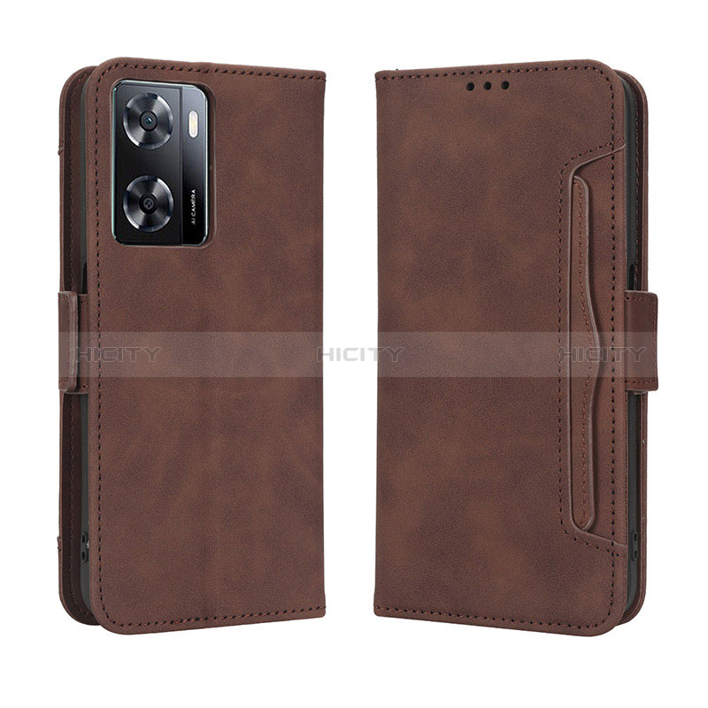 Custodia Portafoglio In Pelle Cover con Supporto BY3 per Oppo A77s