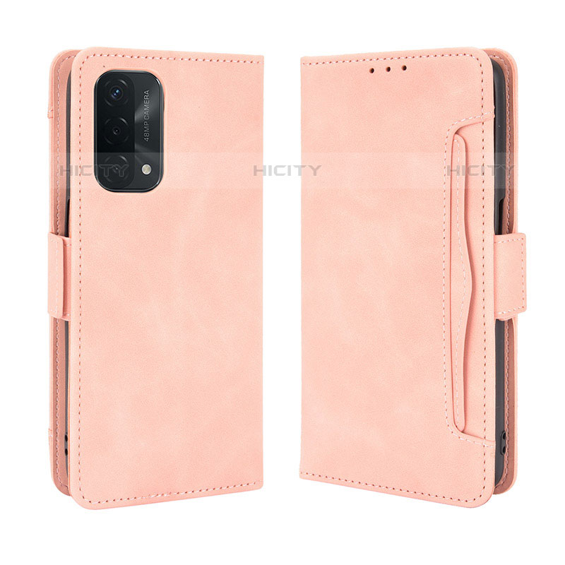 Custodia Portafoglio In Pelle Cover con Supporto BY3 per Oppo A93 5G