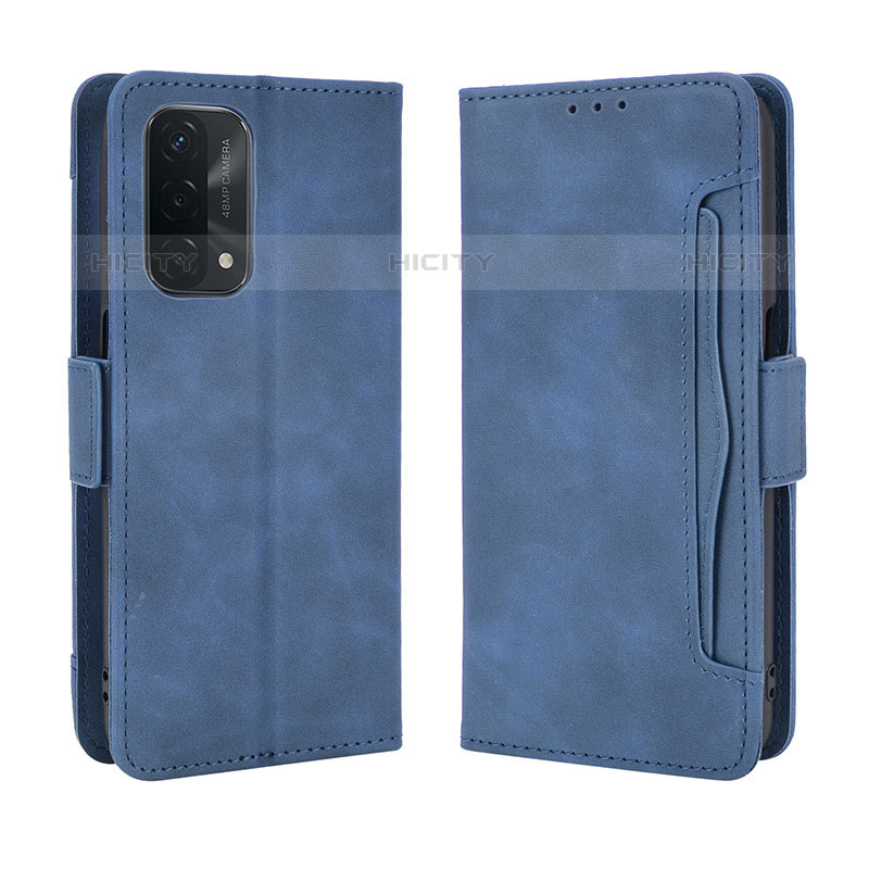 Custodia Portafoglio In Pelle Cover con Supporto BY3 per Oppo A93 5G