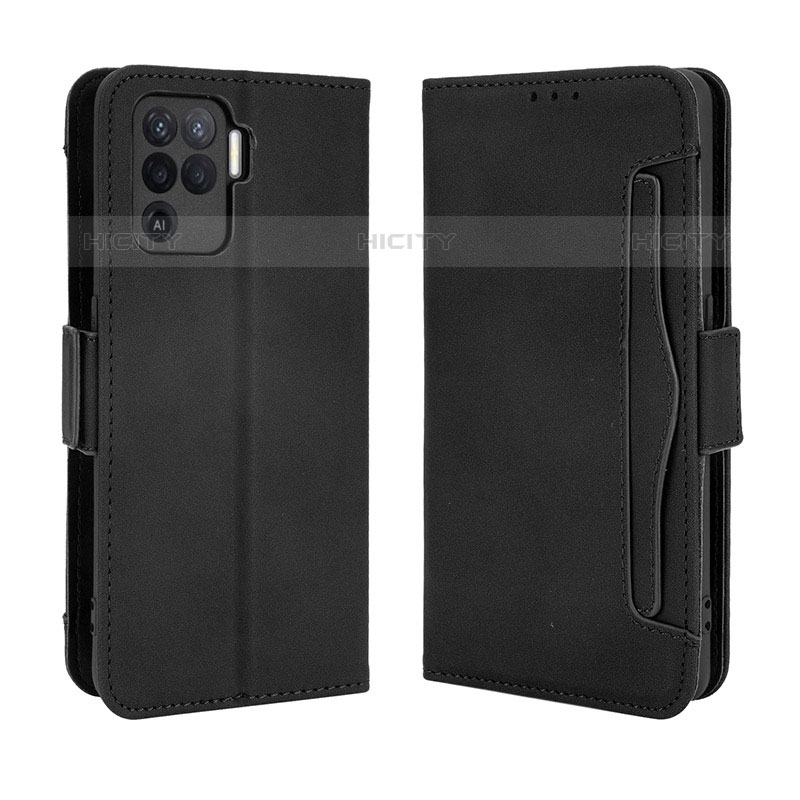 Custodia Portafoglio In Pelle Cover con Supporto BY3 per Oppo A94 4G