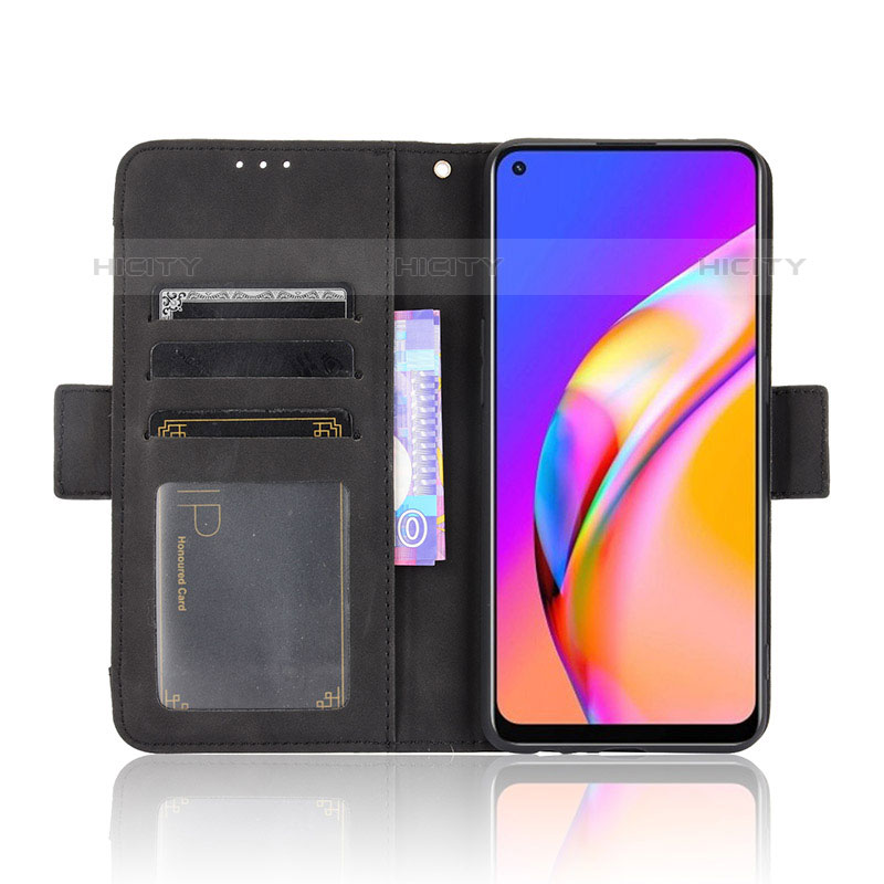 Custodia Portafoglio In Pelle Cover con Supporto BY3 per Oppo A94 4G