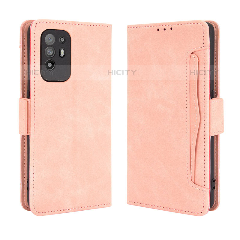 Custodia Portafoglio In Pelle Cover con Supporto BY3 per Oppo A94 5G