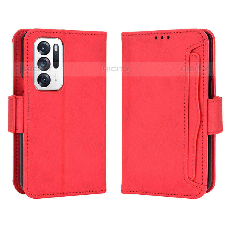 Custodia Portafoglio In Pelle Cover con Supporto BY3 per Oppo Find N 5G