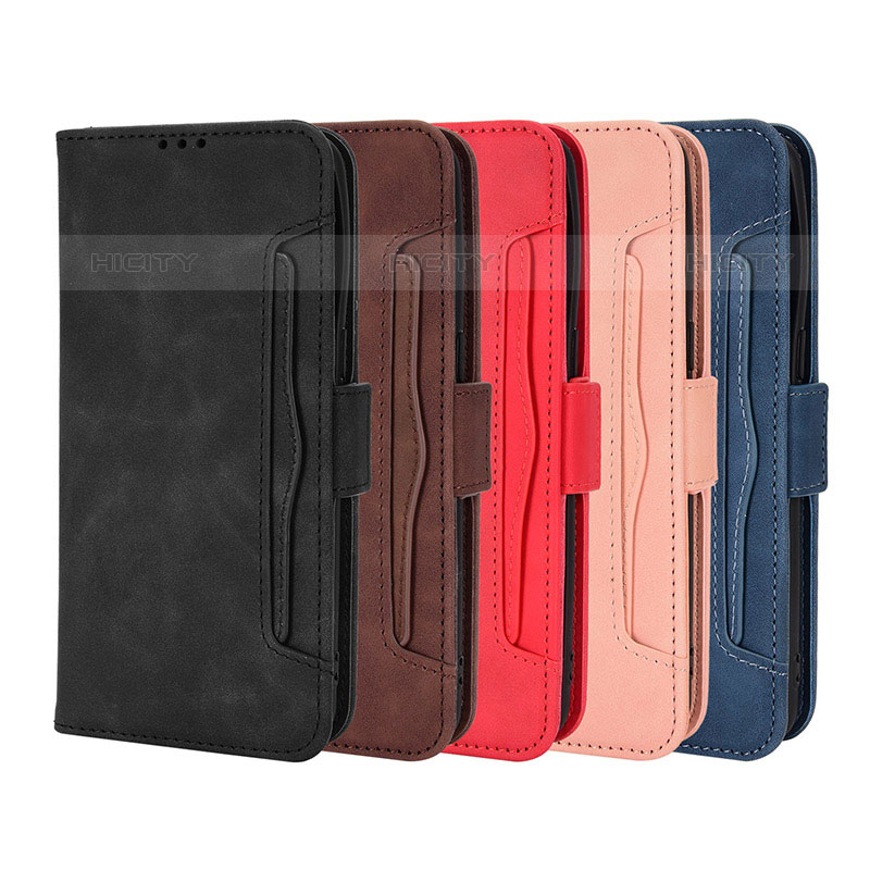 Custodia Portafoglio In Pelle Cover con Supporto BY3 per Oppo Find X5 Pro 5G