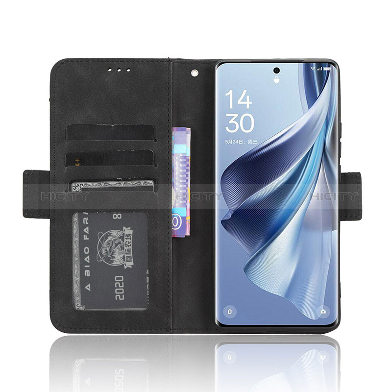 Custodia Portafoglio In Pelle Cover con Supporto BY3 per Oppo Reno10 Pro+ Plus 5G