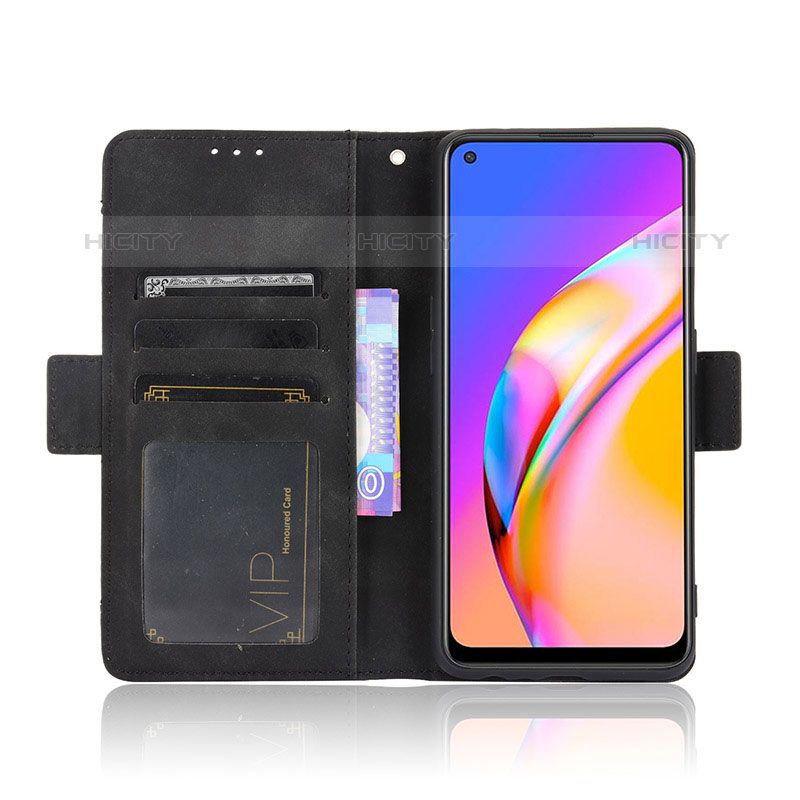 Custodia Portafoglio In Pelle Cover con Supporto BY3 per Oppo Reno5 Z 5G