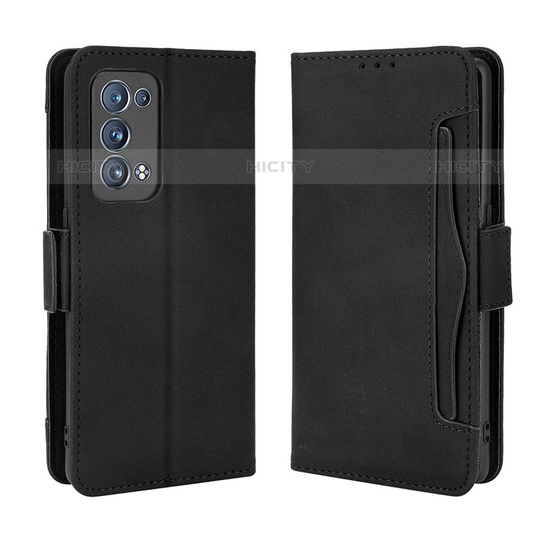 Custodia Portafoglio In Pelle Cover con Supporto BY3 per Oppo Reno6 Pro 5G