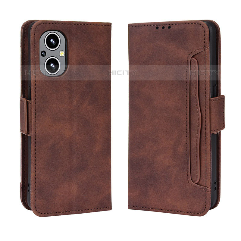 Custodia Portafoglio In Pelle Cover con Supporto BY3 per Oppo Reno7 Lite 5G