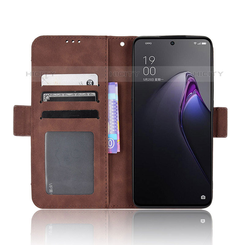 Custodia Portafoglio In Pelle Cover con Supporto BY3 per Oppo Reno9 Pro 5G