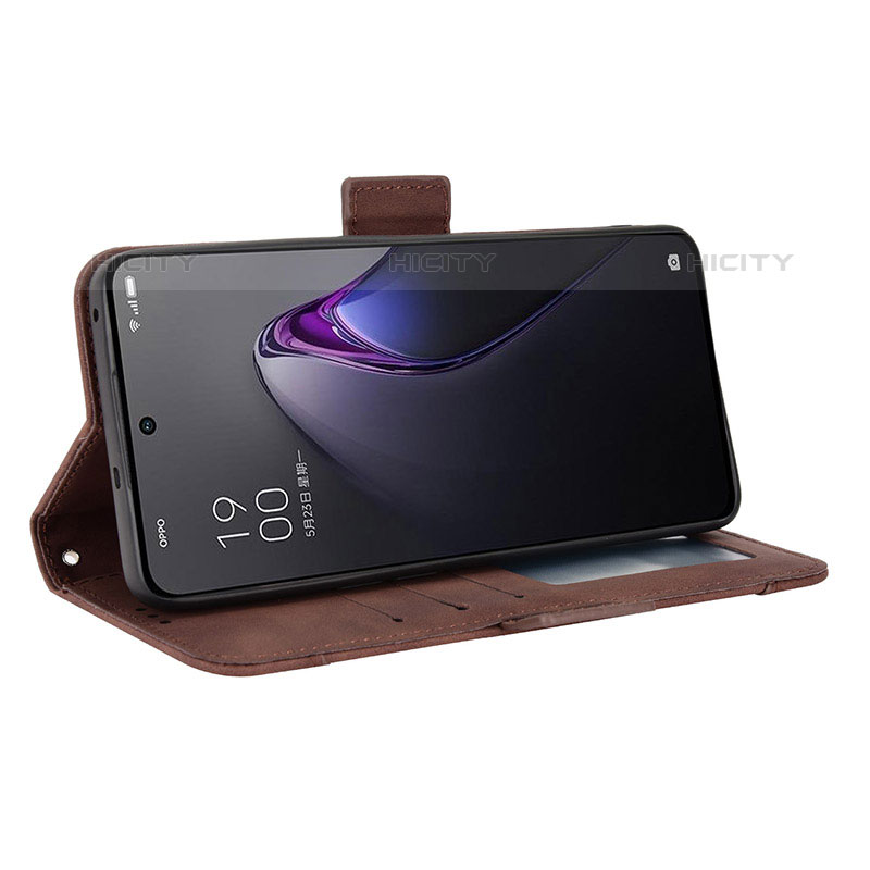 Custodia Portafoglio In Pelle Cover con Supporto BY3 per Oppo Reno9 Pro 5G