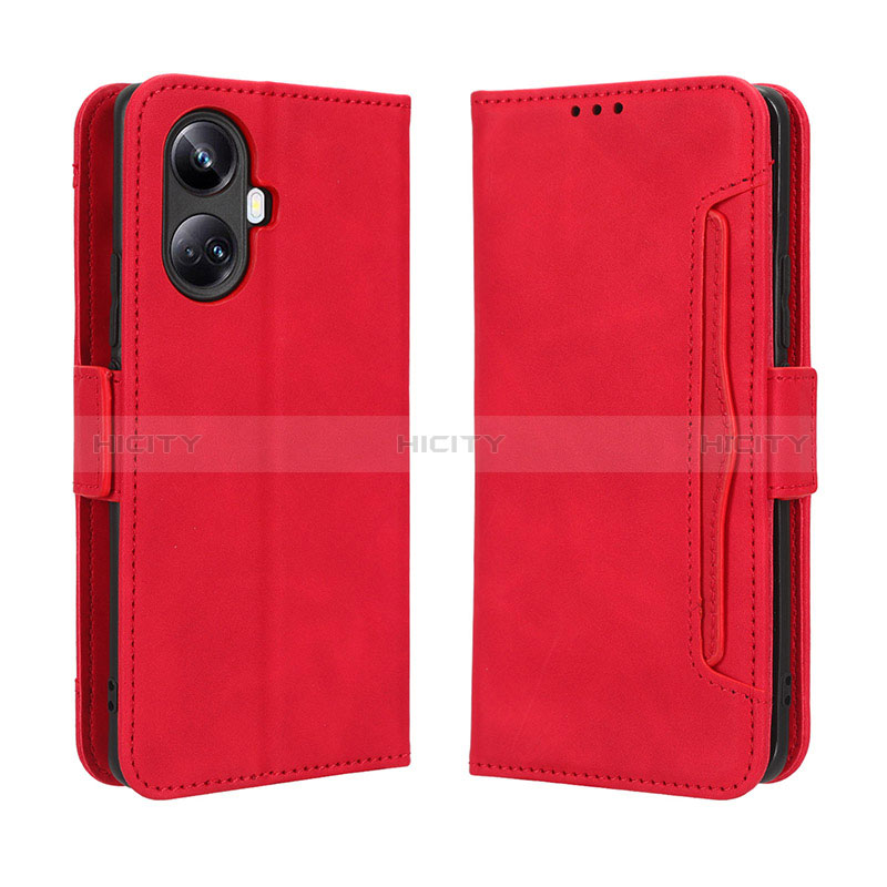 Custodia Portafoglio In Pelle Cover con Supporto BY3 per Realme 10 Pro+ Plus 5G