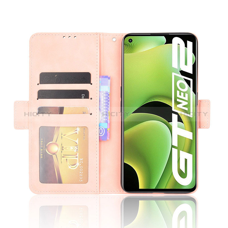 Custodia Portafoglio In Pelle Cover con Supporto BY3 per Realme GT Neo 3T 5G