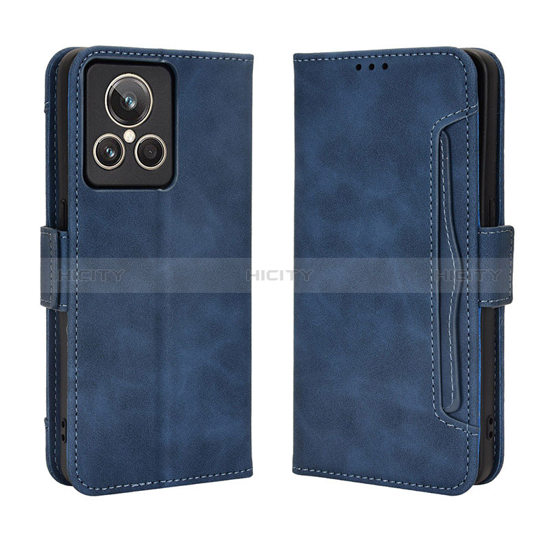 Custodia Portafoglio In Pelle Cover con Supporto BY3 per Realme GT2 Master Explorer