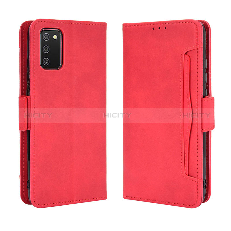 Custodia Portafoglio In Pelle Cover con Supporto BY3 per Samsung Galaxy A02s