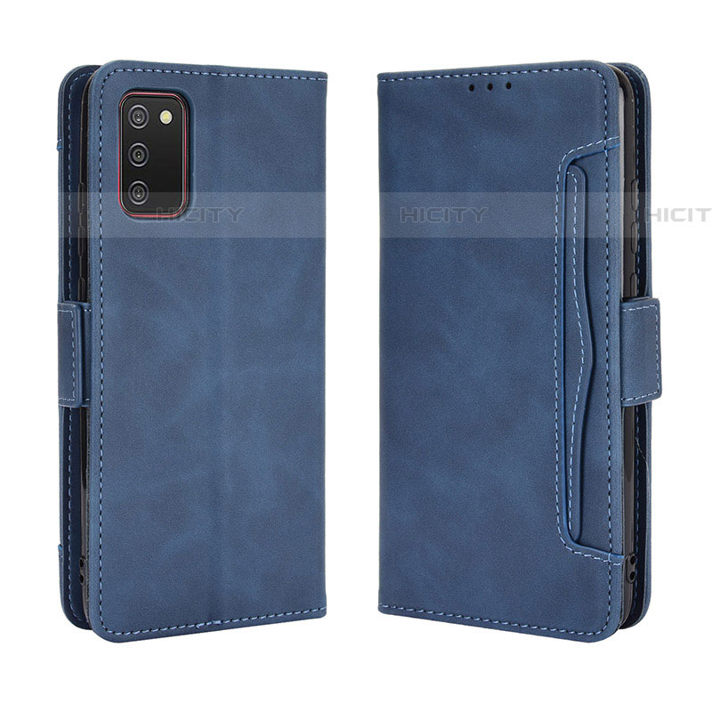 Custodia Portafoglio In Pelle Cover con Supporto BY3 per Samsung Galaxy A03s