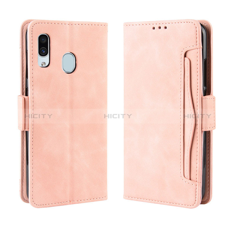 Custodia Portafoglio In Pelle Cover con Supporto BY3 per Samsung Galaxy A20e