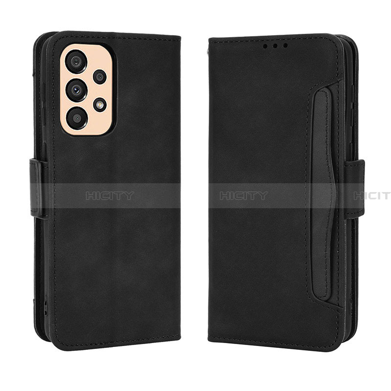 Custodia Portafoglio In Pelle Cover con Supporto BY3 per Samsung Galaxy A23 4G