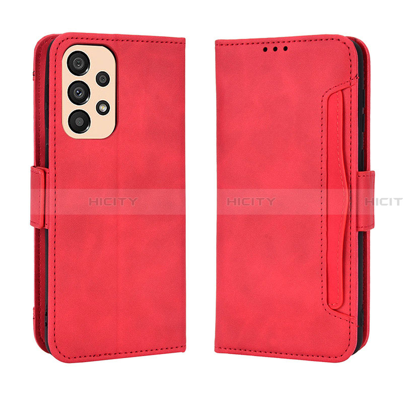 Custodia Portafoglio In Pelle Cover con Supporto BY3 per Samsung Galaxy A23 4G