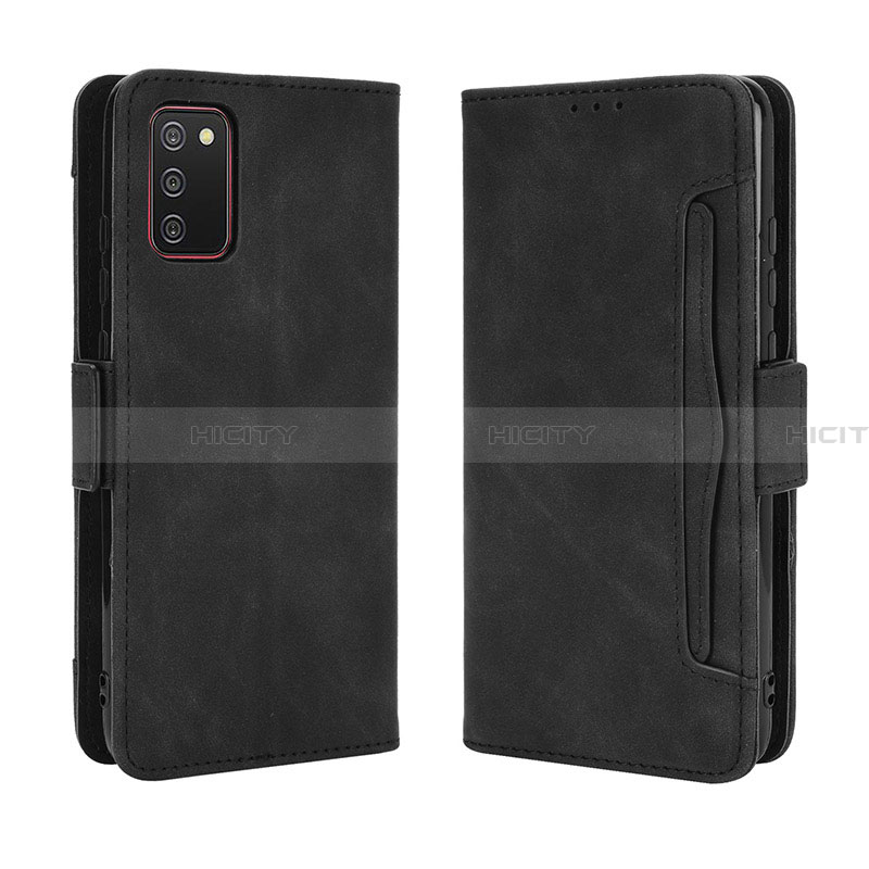 Custodia Portafoglio In Pelle Cover con Supporto BY3 per Samsung Galaxy F02S SM-E025F