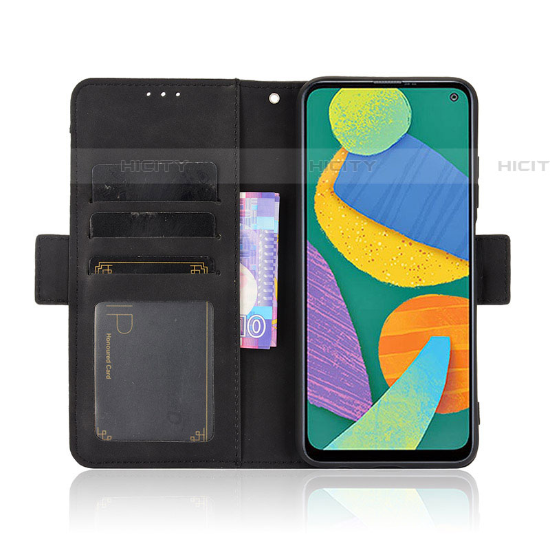 Custodia Portafoglio In Pelle Cover con Supporto BY3 per Samsung Galaxy F52 5G